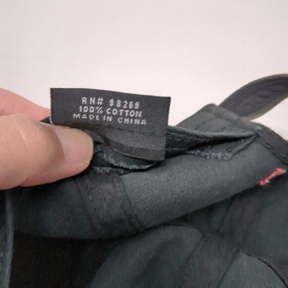 L2 Data Collection Slideback Baseball Cap Black One Size Alternative Apparel - Picture 10 of 10